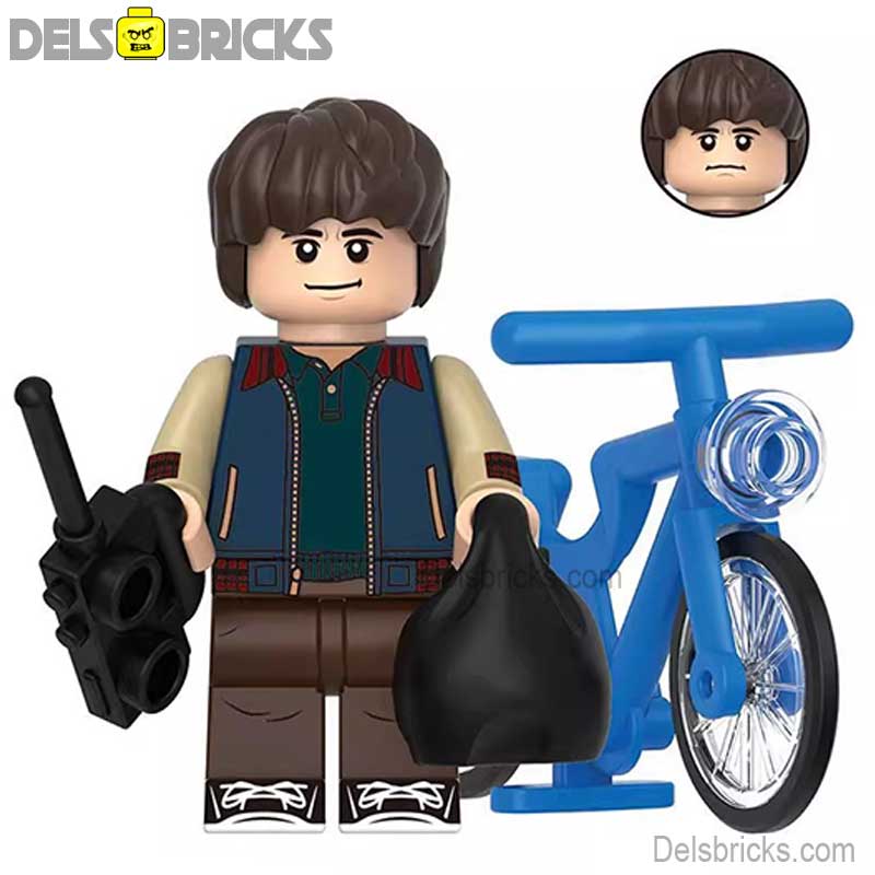 Will Byers Stranger Things Lego Minifigures Custom Toys 2 - DelsBricks MinifiguresMinifiguresDelsBricks MinifiguresDelsbricks
