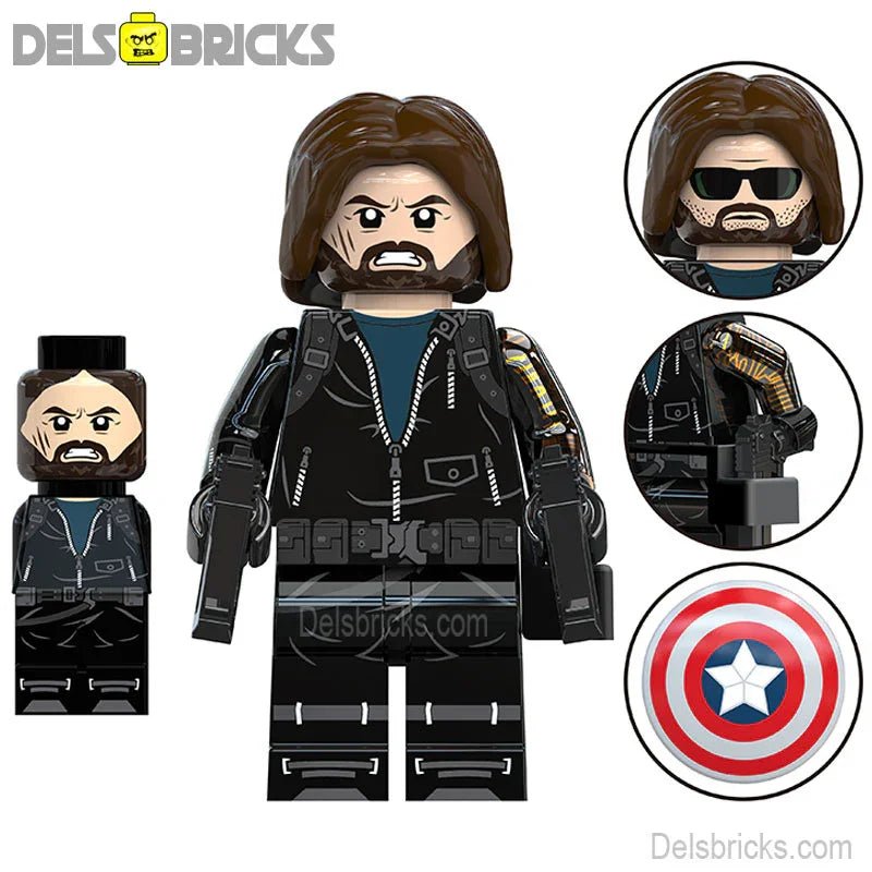 Lego Minifigures Thunderbolts Bucky Barnes Best Custom building