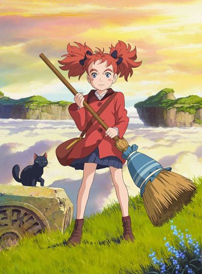 Witch's Flower Wallscroll - 42x31 Anime Wall Art Poster - DelsBricks Toys & CollectiblesWall ScrollDelsBricks Toys & CollectiblesSuper Anime Store