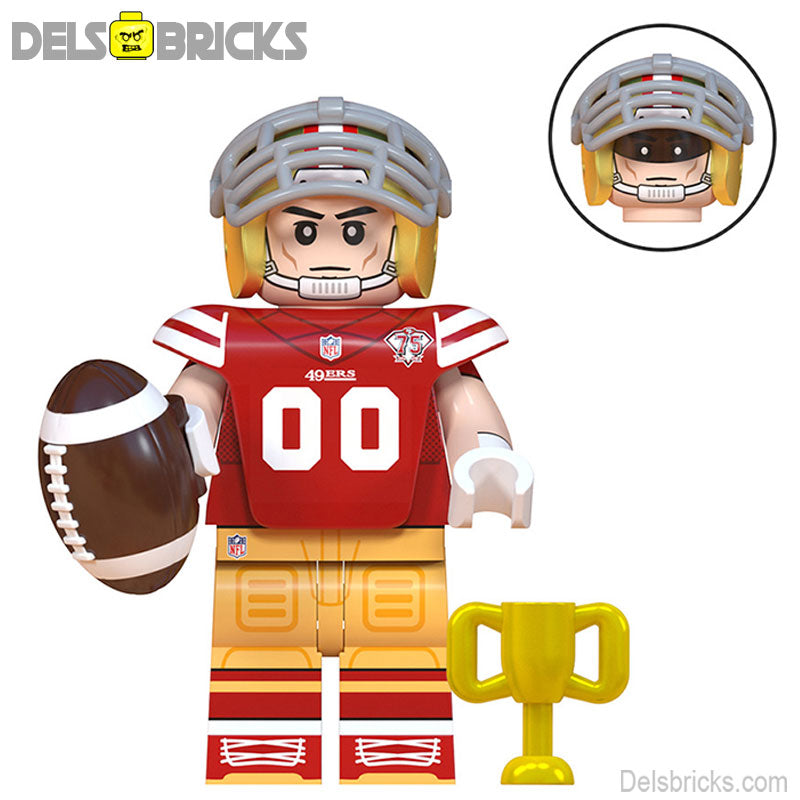 San Francisco 49ers NFL Football Teams Lego Minifigures Custom Toys