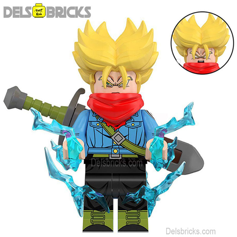 Trunks Dragon Ball Z Super Lego Minifigures Best Custom Anime Toys 6