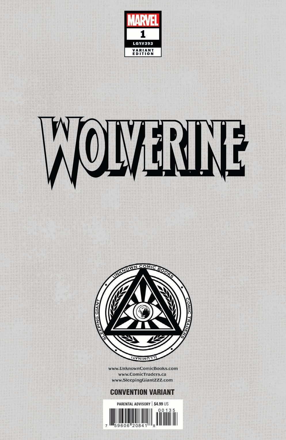 Wolverine 1 Unknown Comics Dell’Otto Exclusive Virgin Convention NYCC 2024 Var (10/23/2024) - DelsBricks Toys & CollectiblesCOMIC BOOKDelsBricks Toys & CollectiblesUnknown Comic Books