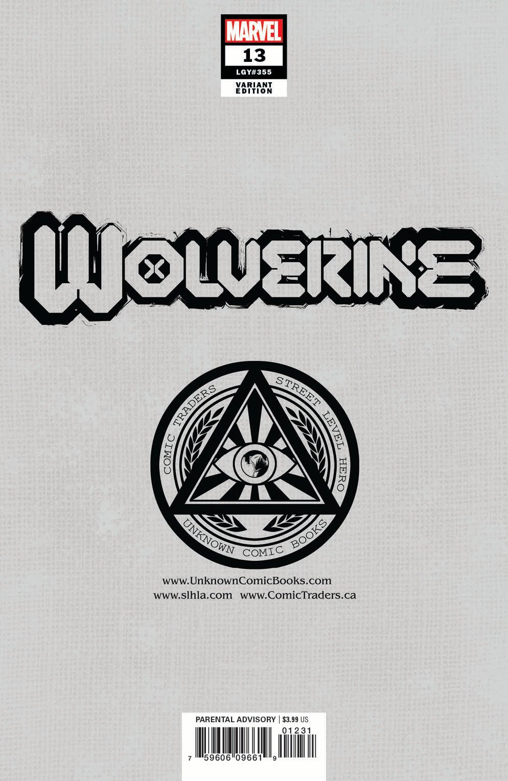 Wolverine 13 Unknown Comics Lucas Werneck Exclusive Var Gala (06/23/2021) - DelsBricks Toys & CollectiblesCOMIC BOOK EXCLUSIVEDelsBricks Toys & CollectiblesUnknown Comic Books