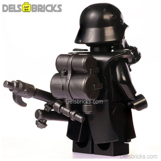 World War 2 Gas Mask Flame trooper Officer Custom Lego Star Wars Minifigures Toys - DelsBricks MinifiguresLego MinifiguresDelsBricks MinifiguresDelsbricks.com