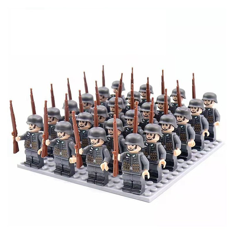 World War 2 German Soldiers set of 24 Lego Minifigures Custom Toys d - 25 - DelsBricks MinifiguresLego MinifiguresDelsBricks MinifiguresDelsbricks.com
