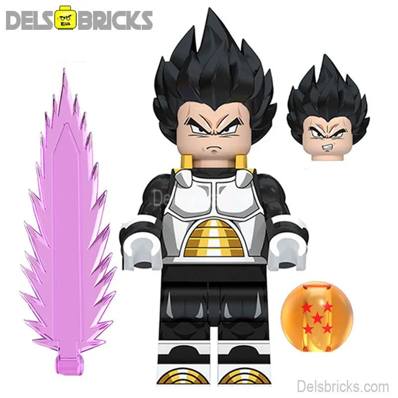 Xeno Vegeta Dragon Ball Z Best Lego Minifigures Custom Anime Toys - DelsBricks MinifiguresMinifiguresDelsBricks MinifiguresDelsbricks