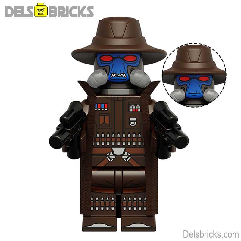 Cad Bane Book of Boba Fett Lego Star wars Minifigures Custom Toys - DelsBricks Minifigures