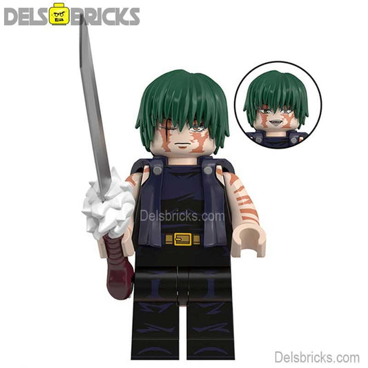 Zenin Maki Jujutsu kaisen Lego Anime Minifigures Custom Toys - DelsBricks MinifiguresMinifiguresDelsBricks MinifiguresDelsbricks
