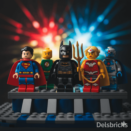 Why Your Shelf is Literally Empty Without Justice League Minifigures? - DelsBricks Minifigures