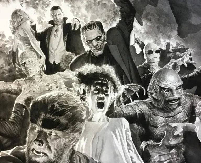Monsters, Ghosts Gouls & Cryptids Minifigure Collection