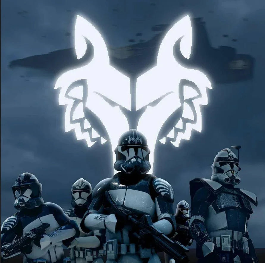 Kamino Wolfpack Clone Troopers