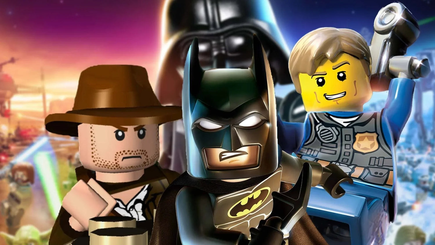 Lego Minifigures from  Famous TV Shows and Movies