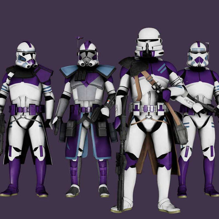 187th Battalion Clone troopers Collection