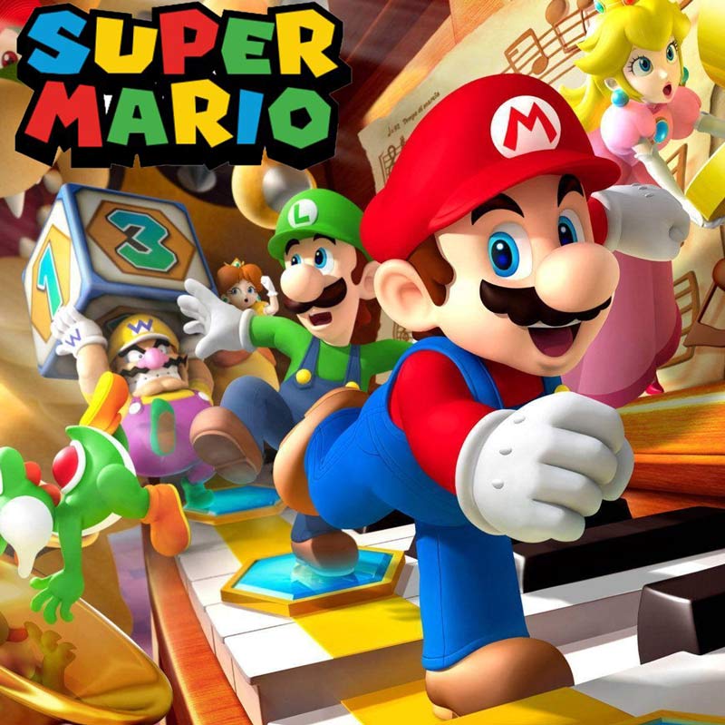 super Mario brothers Minifigures - Delsbricks 