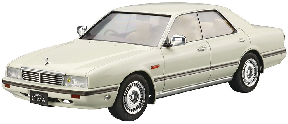 1/24 Nissan Y31 Cima Type II Limited 1990 Model Kit - Aoshima JDM Luxury Sedan Scale Model - DelsBricks Toys & CollectiblesModel KitDelsBricks Toys & CollectiblesSuper Anime Store