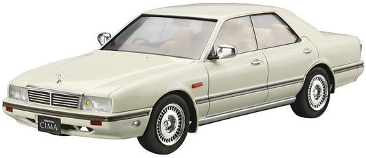 1/24 Nissan Y31 Cima Type II Limited 1990 Model Kit - Aoshima JDM Luxury Sedan Scale Model - DelsBricks Toys & CollectiblesModel KitDelsBricks Toys & CollectiblesSuper Anime Store