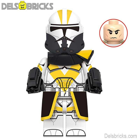 13th Commander Clone Trooper Lego Star Wars Minifigures Custom Toys - DelsBricks MinifiguresLego Star Wars MinifiguresDelsBricks MinifiguresDelsbricks.com