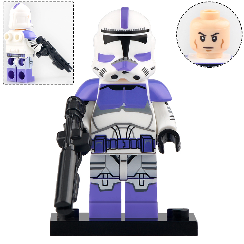 Lego Star Wars Minifigures |187th Legion Clone Trooper Lego Star Wars Minifigures Delsbricks.com   