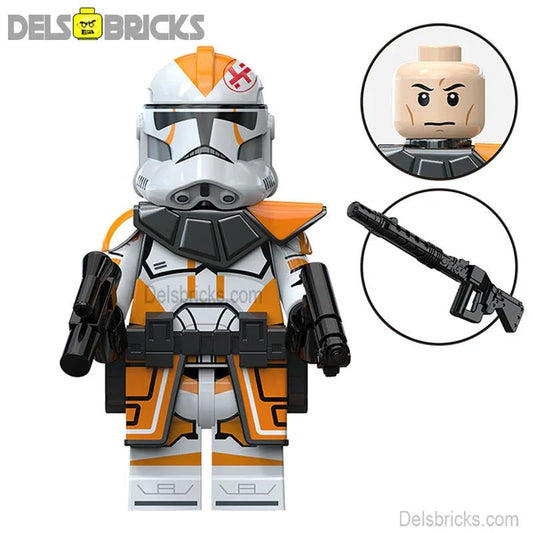 212th Battalion Clone Medic trooper Star Wars Lego Minifigures Custom Toys - DelsBricks MinifiguresLego Star Wars MinifiguresDelsBricks MinifiguresDelsbricks.com