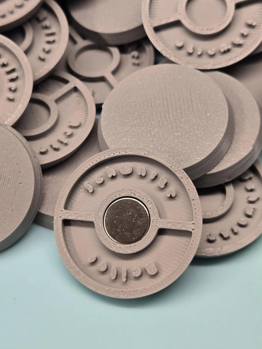 32mm Magnetic Round Bases for Miniatures, STL Printed Bases, Mini Bases, Magnetic, PLA Bases, 2mm bracing - DelsBricks Toys & CollectiblesMagnetic FDM BasesDelsBricks Toys & CollectiblesMega Diamonds & Schwartzreiter Mini Forge