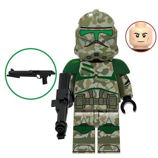 41st Kashyyyk Clone Trooper Lego Star Wars Minifigures - DelsBricks MinifiguresLego Star Wars MinifiguresDelsBricks MinifiguresDelsbricks.com