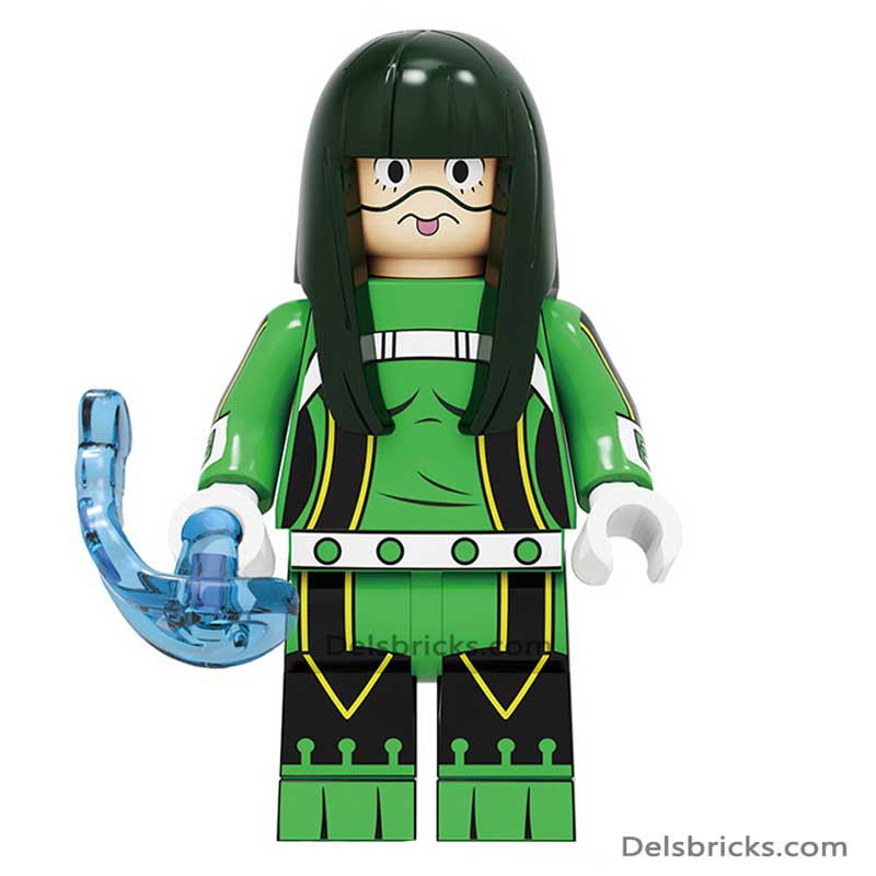 Tsuyu Asui Minifigures My Hero Academia Lego Compatible Mini figure Minifigures Delsbricks   