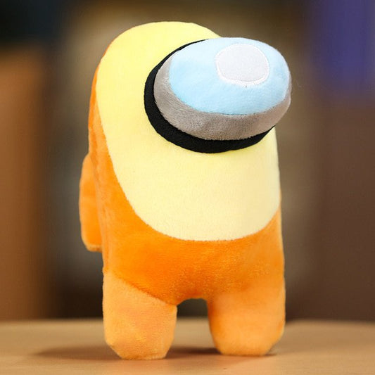 Among Us Cute Plush Stuffed Collectible toys (Orange) kawaii Video Game Characters