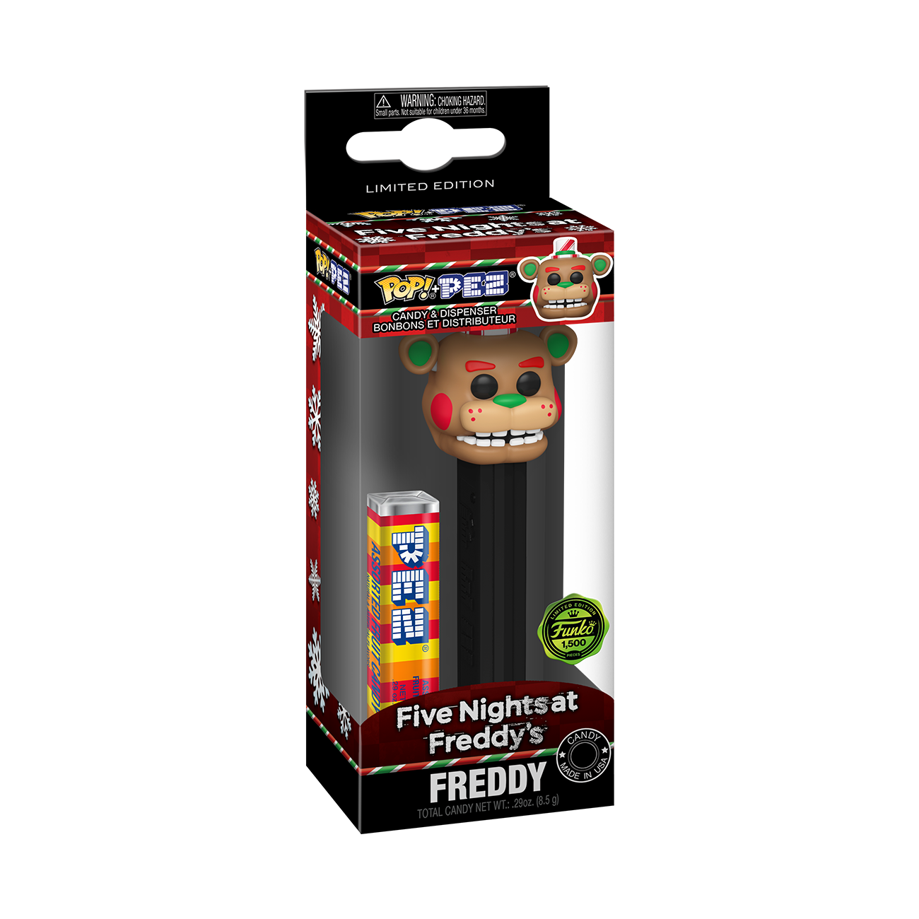 POP! PEZ: FNAF - Freddy (Holiday)