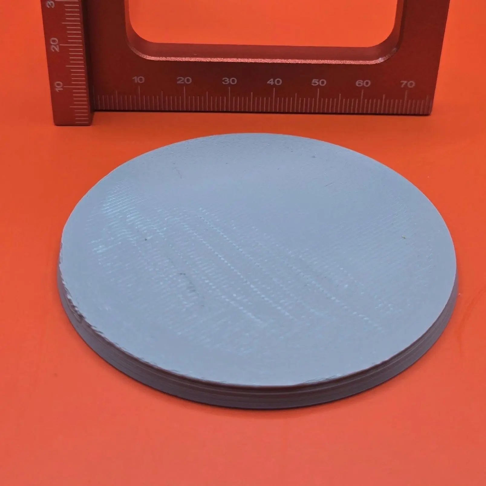 70mm Magnetic Round Bases for Miniatures, STL Printed Bases, Mini Bases, Magnetic, PLA Bases, 2mm bracing - DelsBricks Toys & CollectiblesMagnetic FDM BasesDelsBricks Toys & CollectiblesMega Diamonds & Schwartzreiter Mini Forge