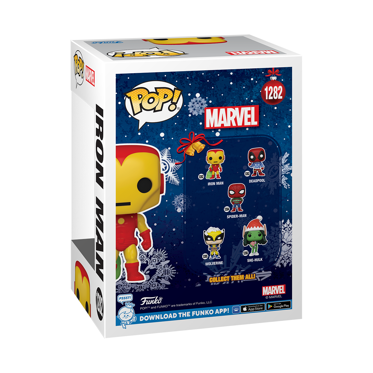 POP! Marvel: Holiday - Iron Man w/ Bag