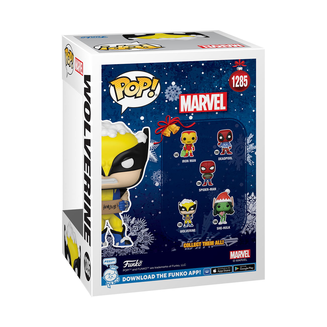 POP! Marvel: Holiday - Wolverine w/ Sign