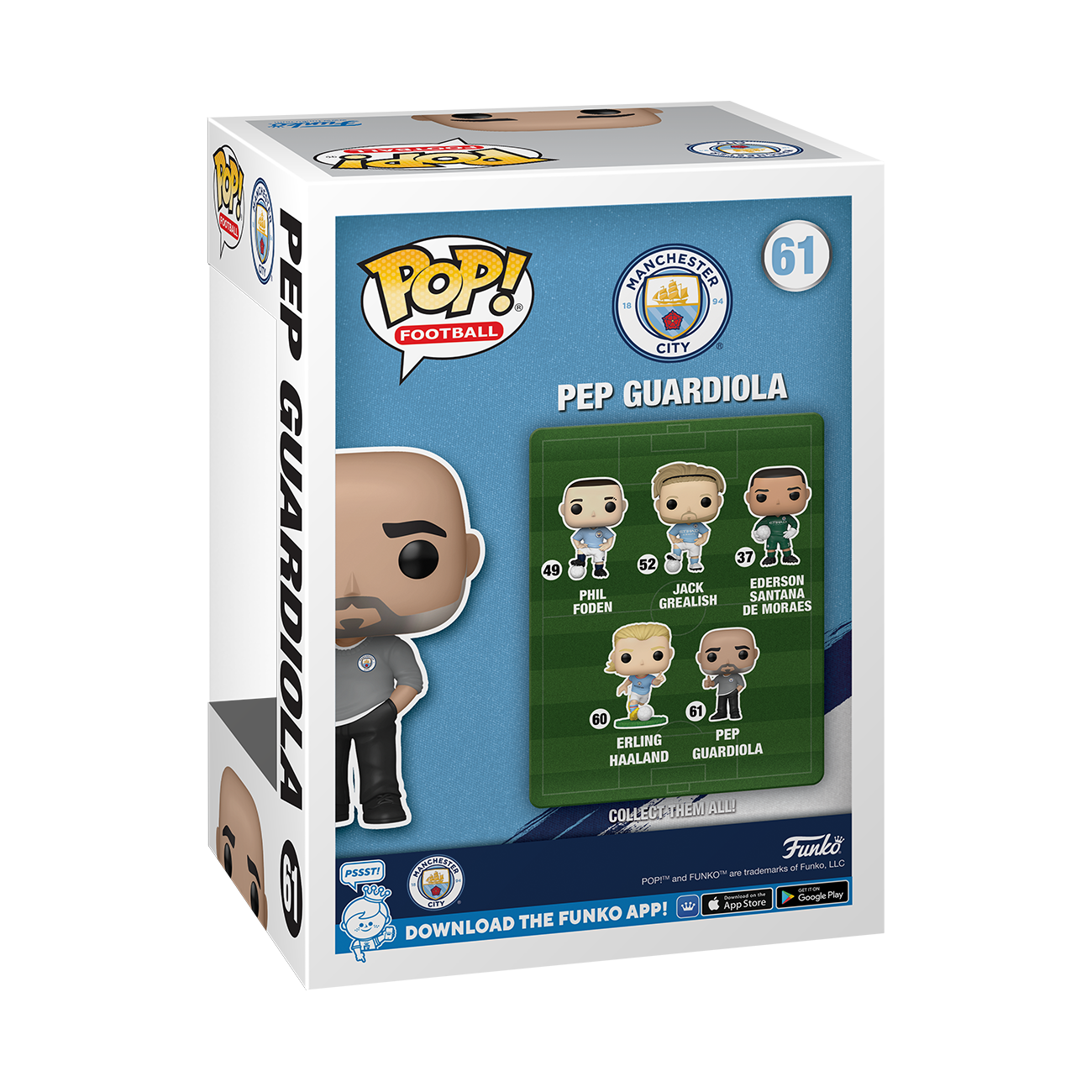 POP! Football: ManCity- Pep Guardiola