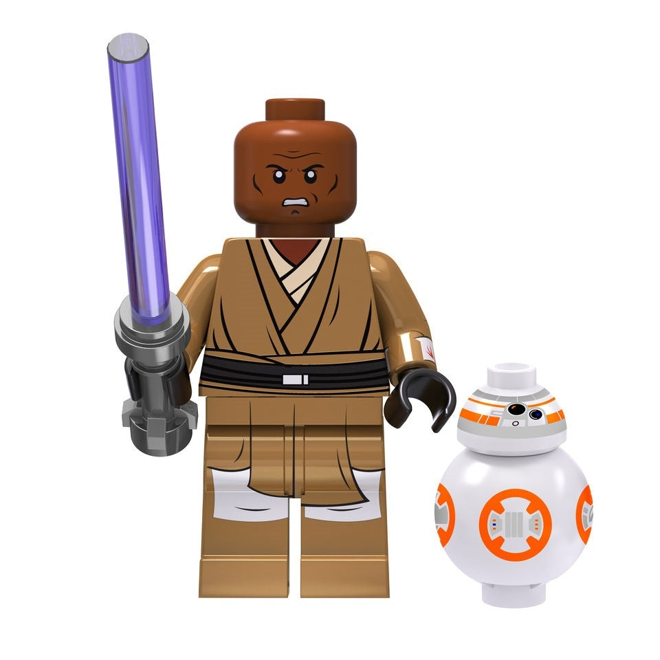 Mace Windu Lego Star Wars Minifigures Delsbricks.com   