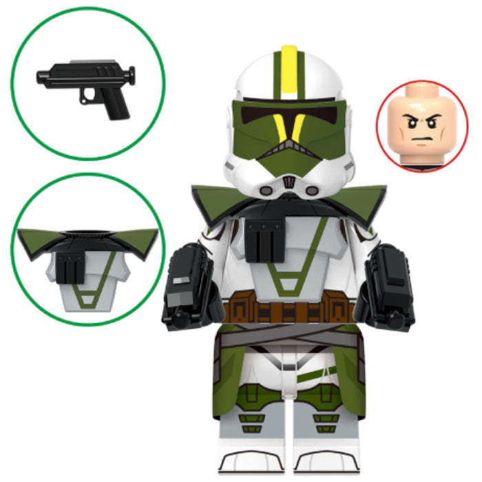 Doom Arc Trooper  Clone trooper Lego Star wars Minifigures Delsbricks.com   