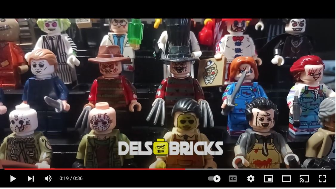 Load video: Horror Minifigures from Delsbricks.com
