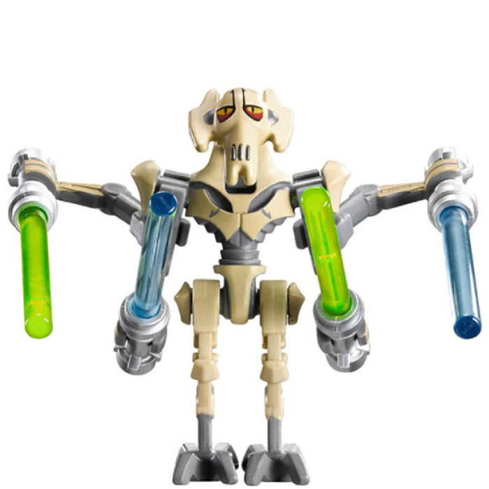 General Grievous (Brown) Lego Star Wars Minifigures Delsbricks.com   