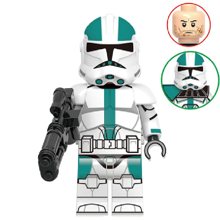 Captain Howser Clone trooper Lego Star wars Minifigures Delsbricks.com   