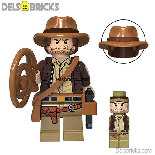 Indiana Jones | Lego Minifigures Custom Toys (New)