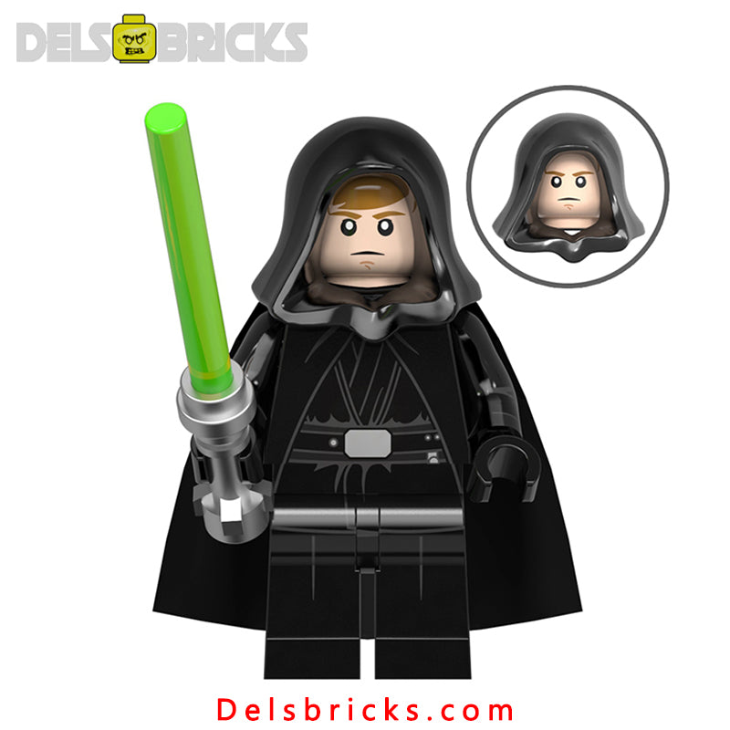 Luke Skywalker Jedi - Mandalorian Lego Star Wars Minifigures Delsbricks.com   