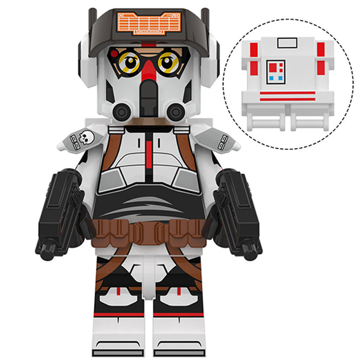 Tech - The bad Batch Lego Star Wars Minifigures Delsbricks.com   