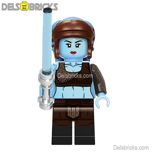 Aayla Secura Lego Star Wars clone wars Minifigures - DelsBricks MinifiguresLego Star Wars MinifiguresDelsBricks MinifiguresDelsbricks.com