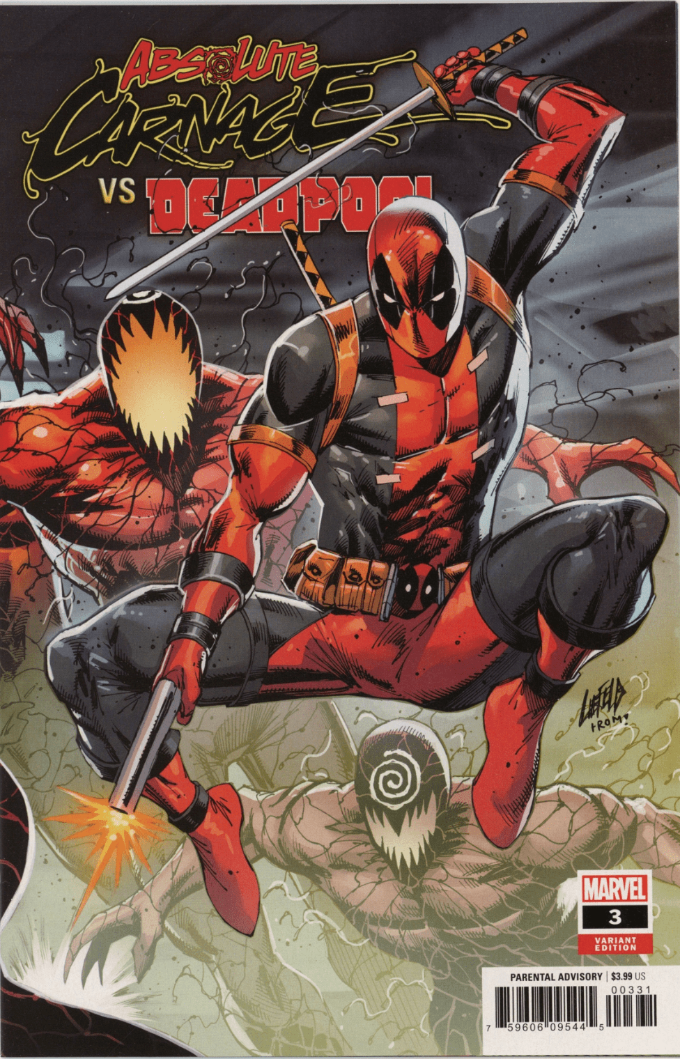 ABSOLUTE CARNAGE VS DEADPOOL 3 (OF 3) CONNECTING VAR AC (10/16/2019) - DelsBricks Toys & CollectiblesComic BooksDelsBricks Toys & CollectiblesUnknown Comic Books