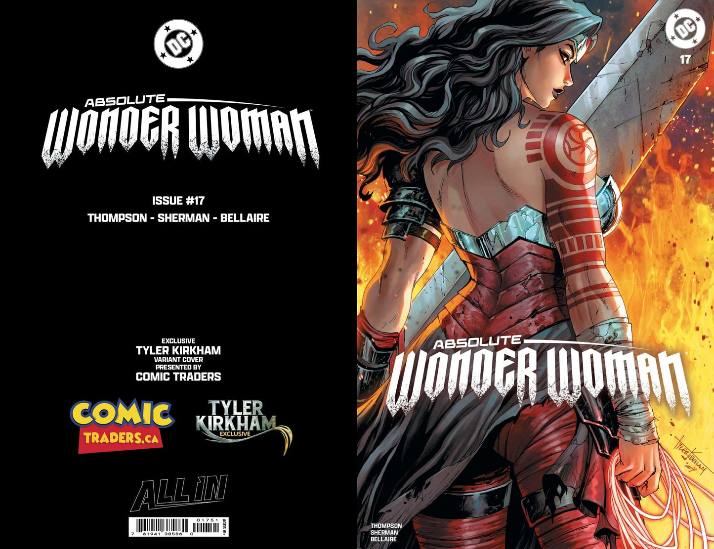 ABSOLUTE WONDER WOMAN 17 TYLER KIRKHAM Megacon 2026 EXCLUSIVE VAR (02/25/2026) - DelsBricks Toys & CollectiblesComic BookDelsBricks Toys & CollectiblesUnknown Comic Books