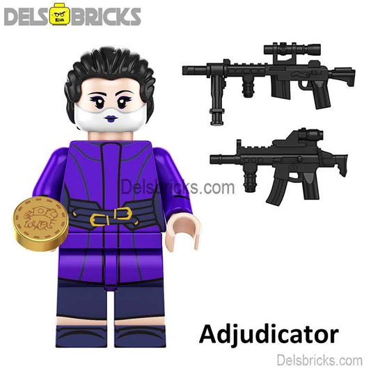 Adjudicator John Wick Movie Characters Minifigures - DelsBricks MinifiguresMinifiguresDelsBricks MinifiguresDelsbricks