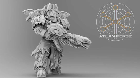 Aegyptian Amenti by Atlan Forge 28/32mm Scale Miniature, 45mm tall - DelsBricks Toys & CollectiblesResin Printed MiniatureDelsBricks Toys & CollectiblesMega Diamonds & Schwartzreiter Mini Forge