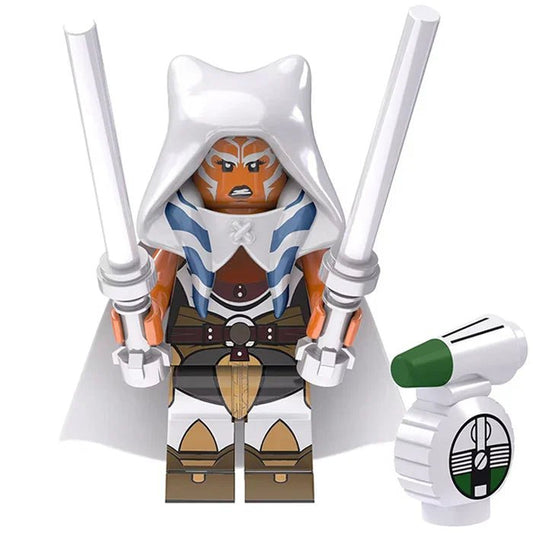 Ahsoka Tano Lego Star Wars Minifigures custom Toys 3 - DelsBricks MinifiguresLego Star Wars MinifiguresDelsBricks MinifiguresDelsbricks.com