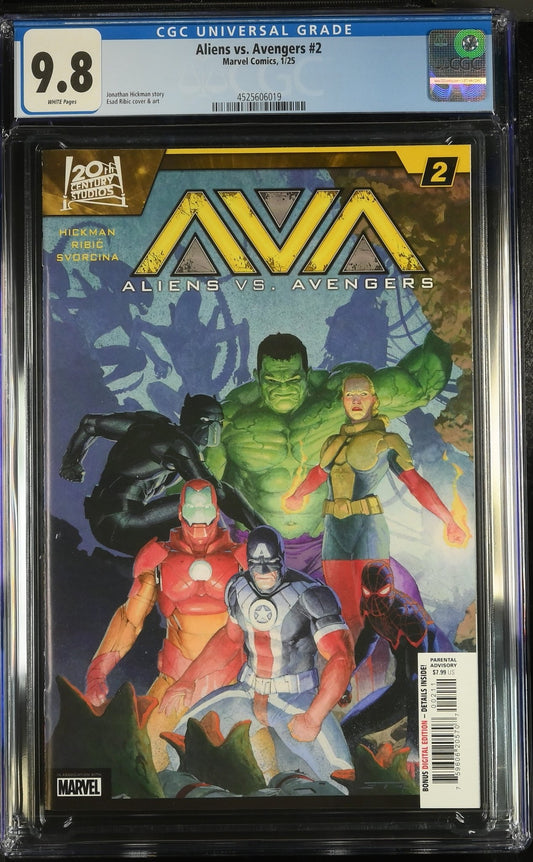 Aliens vs. Avengers 2 - CGC 9.8 - DelsBricks Toys & CollectiblesComicsDelsBricks Toys & Collectibles412 Comics