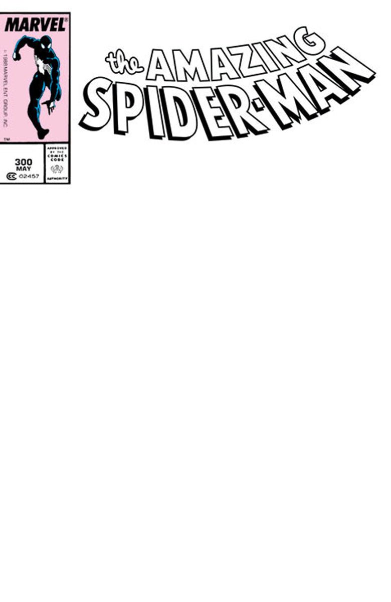 Amazing Spider - Man 300 Facsimile Edition Unknown Comics Exclusive Blank Var (08/23/2023) - DelsBricks Toys & CollectiblesCOMIC BOOK EXCLUSIVEDelsBricks Toys & CollectiblesUnknown Comic Books