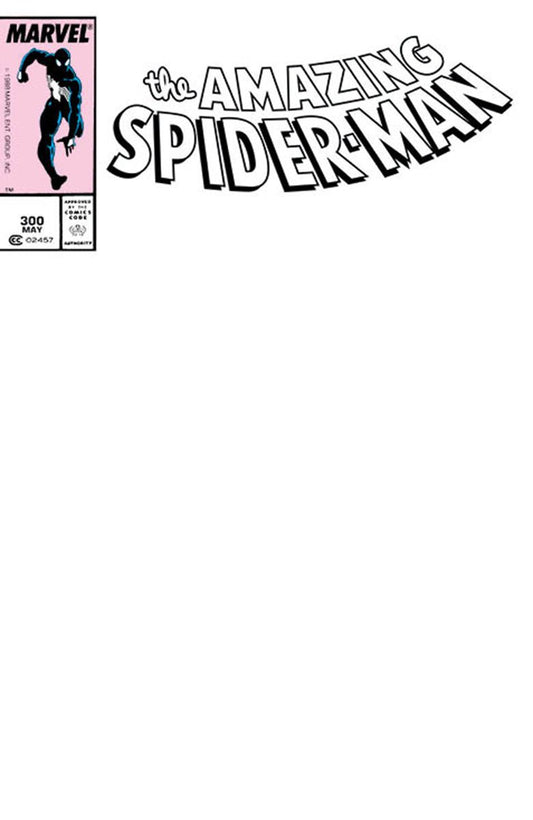 Amazing Spider - Man 300 Facsimile Edition Unknown Comics Exclusive Blank Var (08/23/2023) - DelsBricks Toys & CollectiblesCOMIC BOOK EXCLUSIVEDelsBricks Toys & CollectiblesUnknown Comic Books