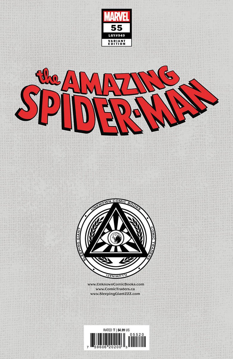 Amazing Spider - Man 55 Unknown Comics Ejikure Exclusive Virgin Var (08/14/2024) - DelsBricks Toys & CollectiblesCOMIC BOOKDelsBricks Toys & CollectiblesUnknown Comic Books